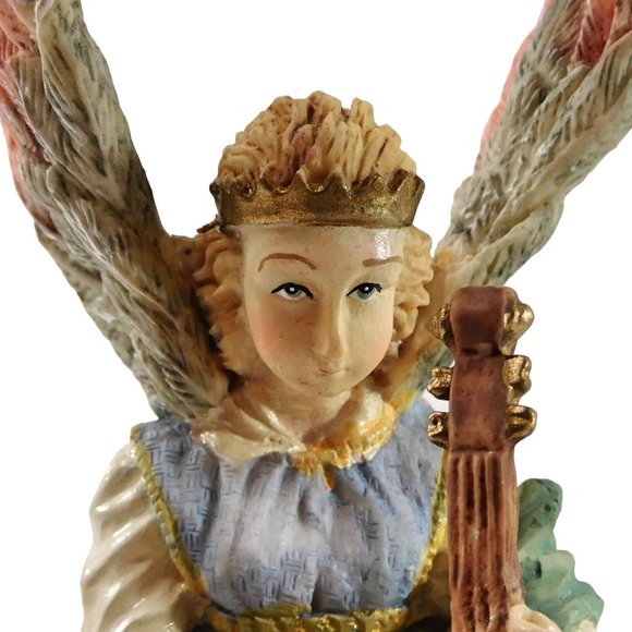 Vintage Angel Playing Cello Figurine A Band of Angels International Resources 1 - Picture 2 of 7